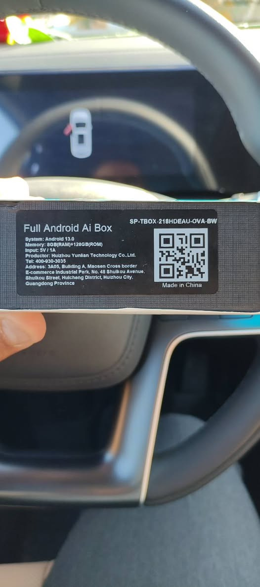 📢 للبيع جهاز Carlinkit Tbox CPC200 (UHD)
🔥 يحول شاشة سيارتك إلى أندرويد كامل
✔️ نظام Android كامل داخل شاشة السيارة
✔️ تشغيل YouTube، خرائط، IPTV، تطبيقات
✔️ يدعم شريحة SIM + WiFi + بلوتوث
✔️ يدعم تشغيل فيديو بدقة عالية UHD
✔️ يحتوي على منفذ HDMI
✔️ مناسب للسيارات اللي تدعم Apple CarPlay
💾 المواصفات:
• RAM: 8GB
• ذاكرة: 128GB
• نظام: Android
• يدعم USB + شريحة اتصال + كرت ذاكرة (TF Card)
📦 الجهاز نظيف وجاهز للاستعمال
💰 السعر: 180,000 دينار فقط
📍 الموقع: النجف
🚫 لا توجد خدمة توصيل
📞 الهاتف: ***********
📩 للاستفسار اتصال مباشر
