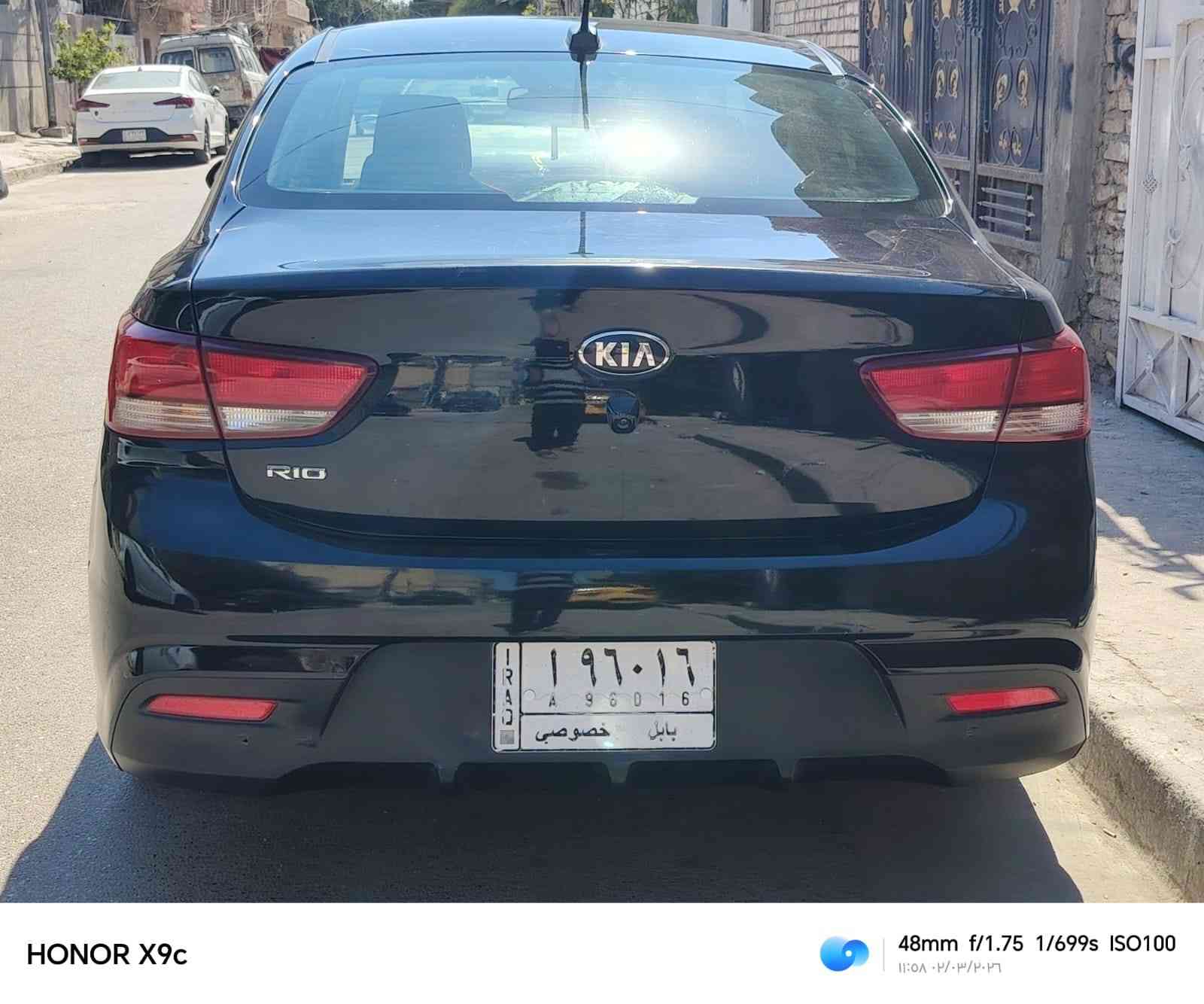 السعر 105$ او بيها مجال بسيط ماشيه ٩٣ميل
كيا ريو اسود 2020 رقم بابل بسمي بيها بس بارد صبغ دعامية الامامية كير  AT صور الحادث مرفقه
*********** واتساب 
***********
