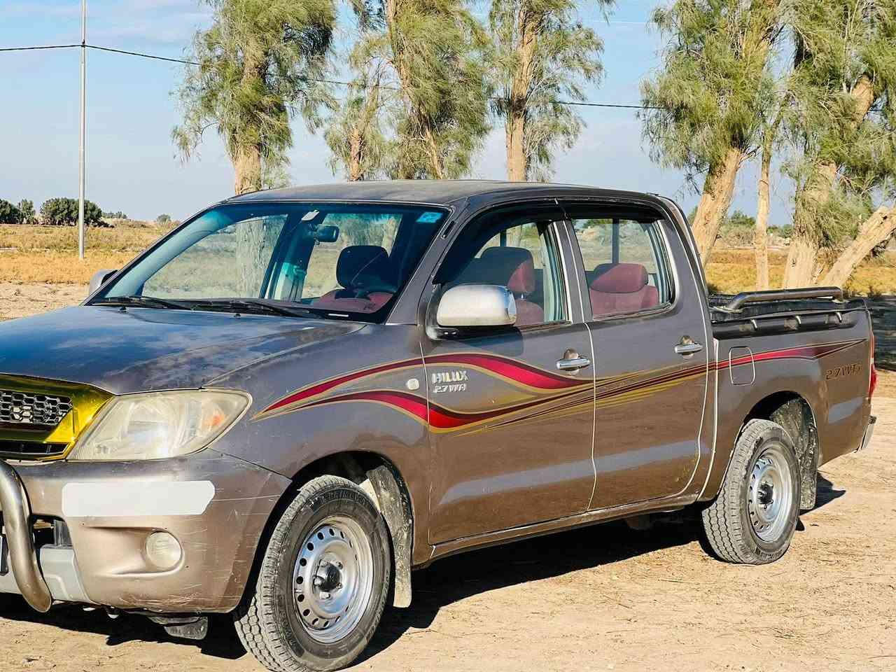 سلام عليكم بيكم هايلوكس 2007 مكفوله من ضربه وتبديل محرك كير اكس كفاله تخم تايرات سنويه مجده 30 مشروع وطني رقم كربلاء دولي شاصي 19 سعر 127 وبيه مجال *********** ***********
