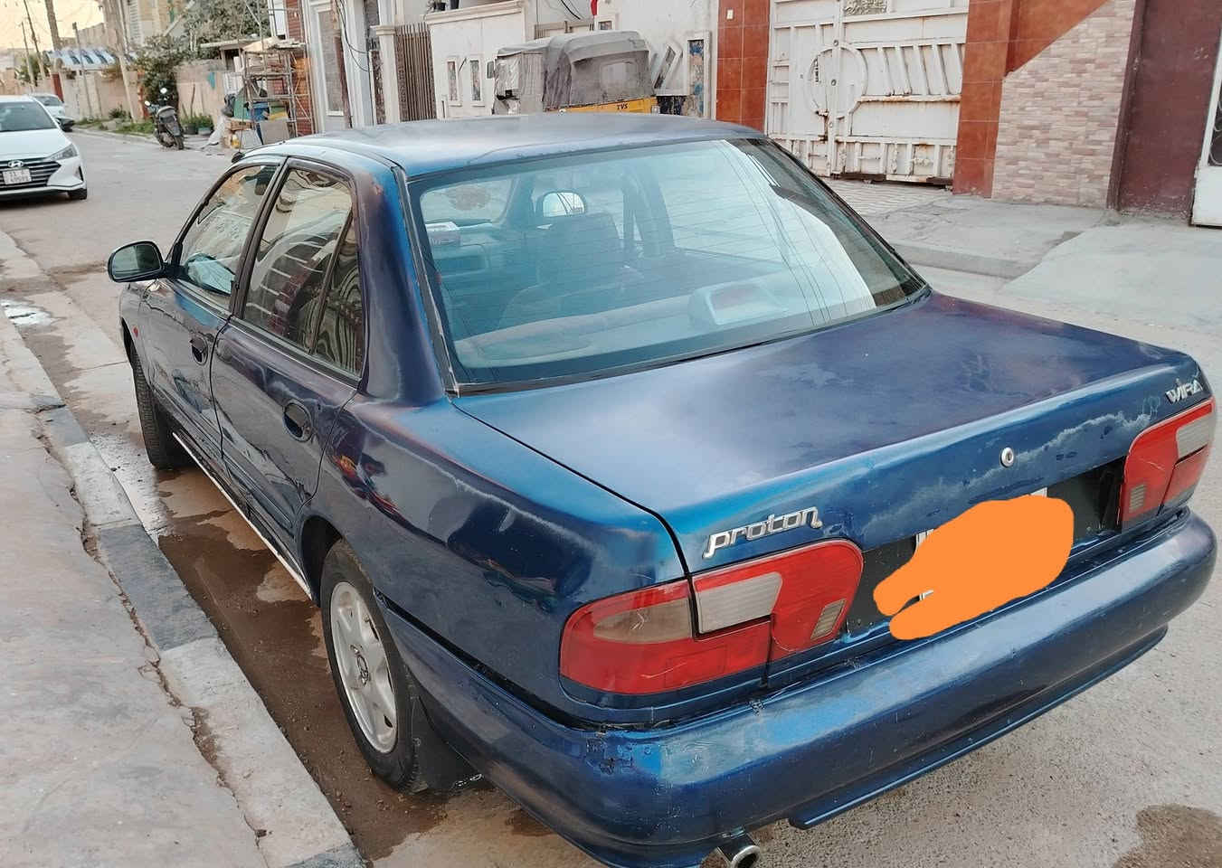 السلام عليكم 
بروتون موديل ٢٠٠٥ رقم صلاح الدين رقم جديد محرك بيه صوت كير اتوماتيك كهربائيات كلها شغاله تخم تاير سياره موجوده بغداد الغزالية السعر ٤٠ وبيه مجال شرط التحويل للاستفسار ***********
