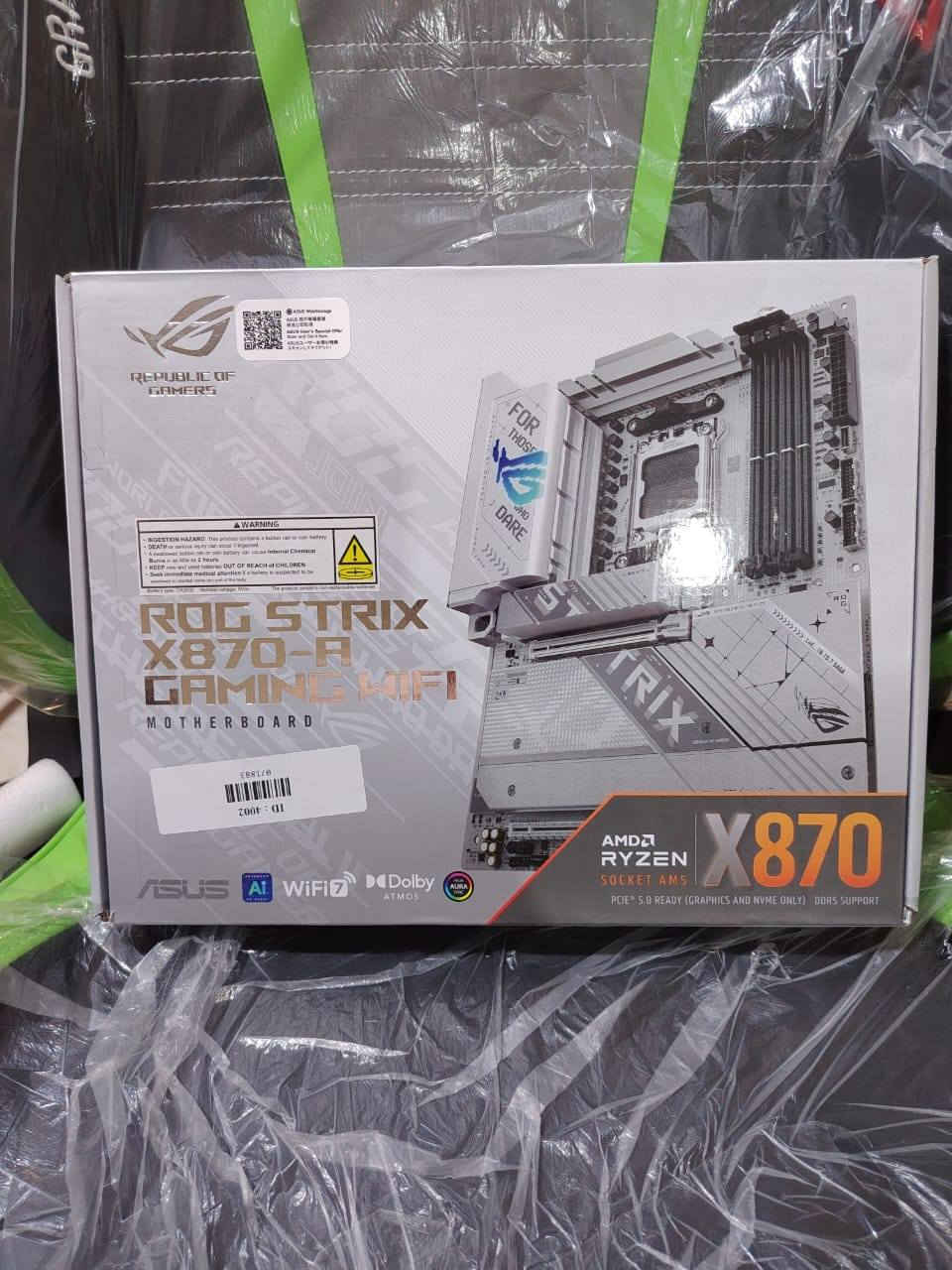 مرحبا
كل القطع غير مستخدم 
R9 9950x3d  850,000
I9 14900kf 540,000
I7 14700f 415,000
I5 14600kf 360,000
X870-a rog 480,000
Ram corsair 32gb 5600MHz 535,000
Ram corsair 64gb 6000MHz 825,000


**إذا كنت صاحب هذا الإعلان وتريد حذفه لأي سبب، رجاءا أرسل رسالة إلى الدعم الفني**