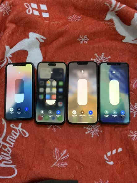 أجهزه عدد 4
14برو ماكس

256بطاريه89

الون الاسود شرق أوسط ماستر

قكله شغال الجهاز

فيس ايدي ✅ كامرات ✅ اتصال ✅ سيمكرت ✅كله شغال الجهاز مابي خلل 

شاشه 3خيارات مستبدل 

كله شغال يرهم مراوس ويرهم بيع مكاني بغداد مدي السعر 625

الثاني 

13برو ماكسً

256بطاريهًً100مستبدل

ألون البحري كله شغال

سيمكرت✅اتصال✅وأي فأي✅فيس إيدي✅

كله شغال كاميرا الواسعه متوقفه الباقي كله شغال 

شاشه 3خيارات مستبدل مال شركه وين متريد   افحصه شرط 120هيرتز مابي مشكله الجهاز 
السعر 450وبي مجال

الثالث 11برو ماكس
ذاكره512بطاريه78
ألون الأسود كله شغال 
كامرات✅اتصال ✅سيمكرت✅وأي فأي✅
فيس متوقف الباقي مكفول وين متريد افحص 
كله شغال الجهاز 
شاشه 3خيارات مستبدل 
يرهم مراوس  ويرهم بيع السعر275وبيً مجال

الثالث 11عادي
ذاكره64بطاريه92مرفوعه
دبل شريحه كله شغال
ألون الأسود الجهاز ضهره مفلش
عوزه ضهر 
كامرات بيه غواش قليل✅اتصال سيمكرت✅فيس إيدي✅
مابي مشكله الجهاز يرهم مراوس ويرهم بيع 
السعر165وبيً مجال مكاني بغداد مدينه الصدر 
يزهمن مراوس مكاني بغداد مدينه الصدر ***********
