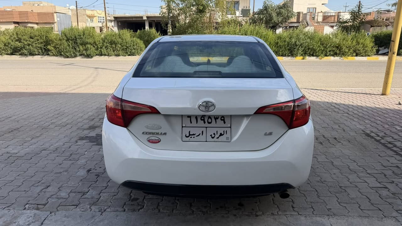 كورلا 2019 LE
السلام عليكم …..
-كورلا 2019 LE 🔴
-اللون ابيض      ⚪️
-ماشية 95mi   🔴 
-فقط بونيد صبغ ⚪️(بدون دواخل بدون ايرباك)…
-كير محرك شرط برغي مامفتوح 🔴
-تبريد تدفئة شغال  ⚪️
موصفات الLE معروفة :-
📍تحكم ستيرن جهتين
📍شاشة وكامره خلفية دواره
📍لايت زينون عدسات
-مكان السياره كركوك شرط التحويل والغرامات
-السياره بدون دينار مصرف وسعره 146💲 وبي مجال 
📞*********** 📍
