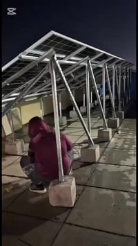 تم تنفيذ منظومة طاقة شمسية منزلية من قبل شركة خيرات الطاقة تم تشغيل ال...