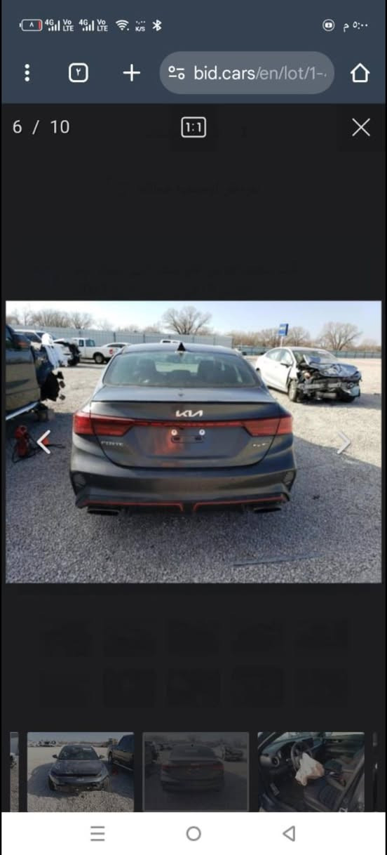 اعادة المنشور بسبب الناس الجذابه ربع ماعدها وينطيك كلمة للبيع او مراوس كيا فورتي 2022✅ (GT) فول مواصفات للاخير وكلها تعرف مواصفات ال GTشنو السيارت ليبل واحد كلشي ممبدل بيها رقم بغداد وارد امريكي  صور الحادث مع الصور   مكينه كير تبريد كهربائيات حدادية علا وضع الشركة ماشيه 45 ميل عنوان بغداد شارع فلسطين السعر(150$) و بيهه مجال الشراي يتصل (***********)
