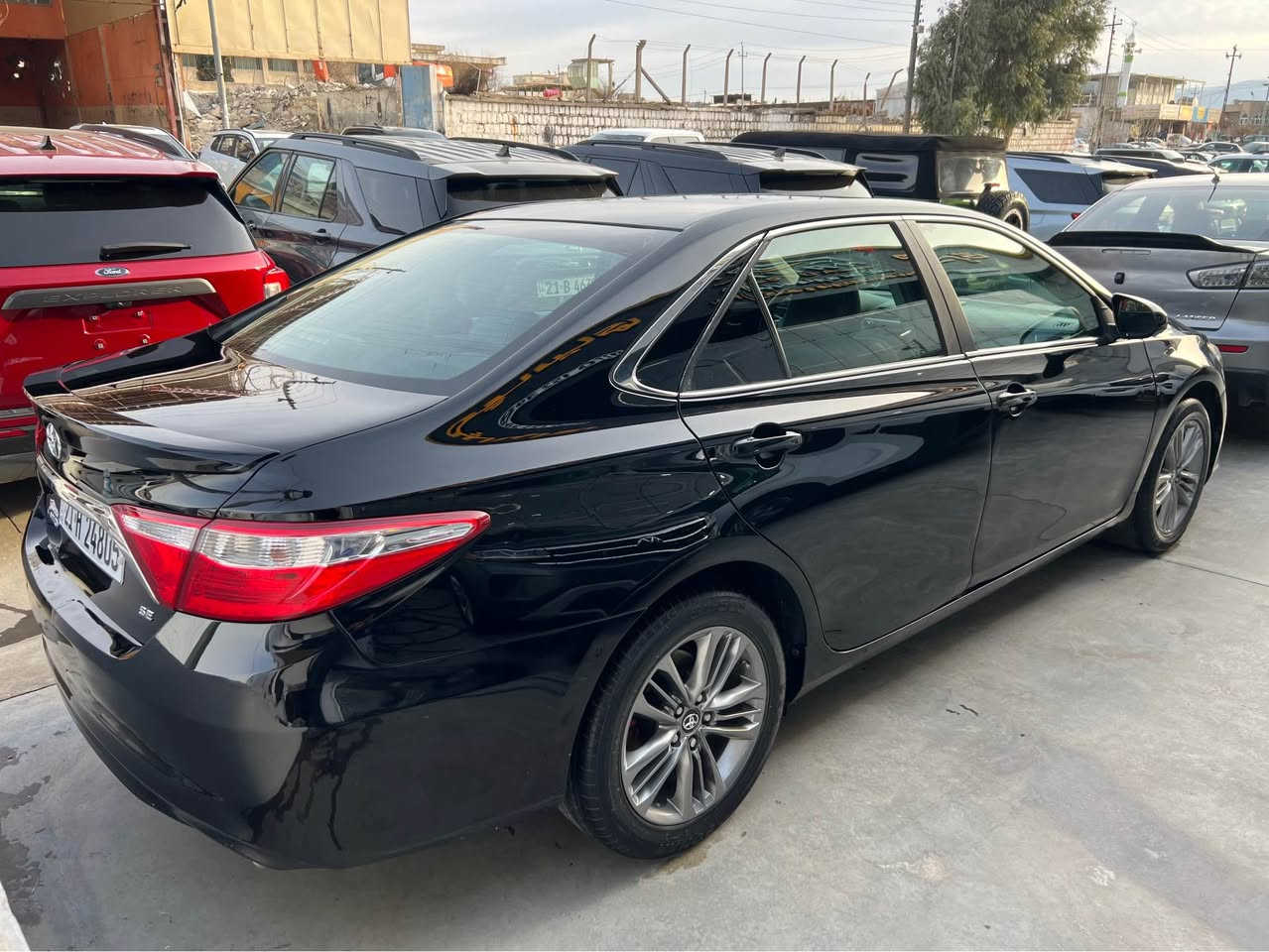 كامرى مۆدێل ٢٠١٧ SE امریکی ئێرباگ کەپس
مواسفاتی معروفە 
١٢٥٠٠٠ کم ڕۆشتوە
سەیارەکە هەمو گیانی کەپسە دەعمی قورسی نیە 
ئێرباگ و هەمو گیانی بیلادیە
گێڕو مەکینە و کارەبای بەشەرت
نیو دەرگاو پەڵەیەک بۆیاخە لەگەڵ هەندێک سارد
سەنەوی تا ٢٠٢٨ تازەیە
هەمو شتێکی بەشەرت
سعری ١٦٠ گەڵا و مجال
***********
هەمو شتێک نوسراوە جوابی نامە نایەمەوە لەگەڵ ڕێزدا السليمانية, العراق
