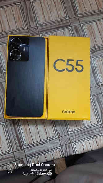 موبايل C55 الذاكرة 256 والرام 16 امبدل بطاريه ***********
