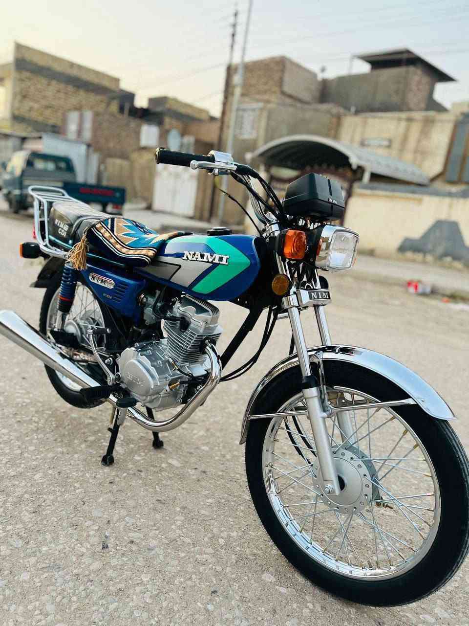 يالله سلام عليكم نامه امتياز محرك مبدل شلامجه ٢٠٢٥ دراجه كامله مكمله مرتبه واحلى من الصور الدراجه للبيع فقط السعر٨٠٠ وبيها مجال بسيط مكاني حله شارع ٨٠ مال كربله ***********
