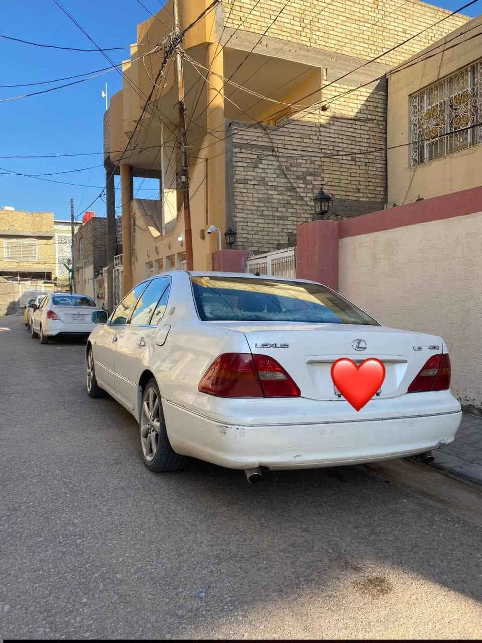 سياره لگزز مديل2002
نضيفه گير ومحرك مكفول مكينه8سلندر  سعر60وبيه مجال 

سياره نضيفه كلش مثل ماتشوفون مكاني نجف ***********
