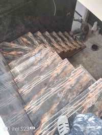 ابو رافت  المصري خلفه سيراميك درجه اولى شغل   درج كاشي مرمر الواح 120 ...