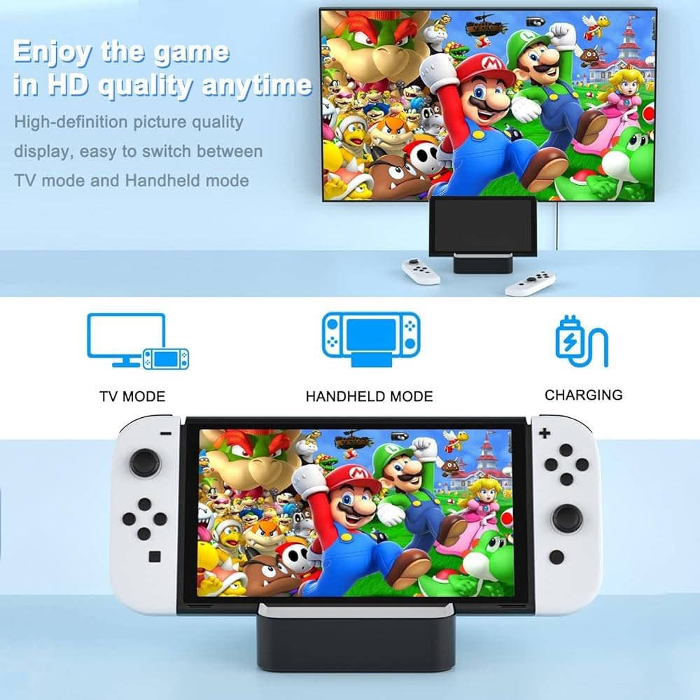 ريجيك قاعدة شحن سويتش لجهاز نينتندو سويتش OLED 6 في 1 مع منفذ HDMI 2.0 4K ومنفذ ايثرنت و3 منافذ USB وشحن سريع بي دي، تدعم يوتيوب على التلفزيون


**إذا كنت صاحب هذا الإعلان وتريد حذفه لأي سبب، رجاءا أرسل رسالة إلى الدعم الفني**