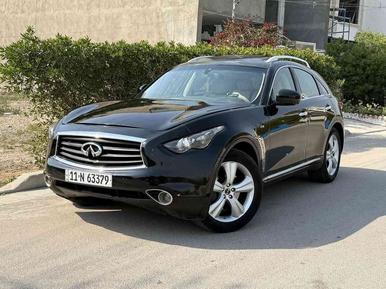 سلام عليكم انفنتي فكس 35 خليجي مديل 2009 فول 1/1  فتحه كشنات جلد بصمه خزن مقاعد تدفئه و تبريد كشنات هوايه بعد بيه مواصفات معروفه السياره مصبوغه حزام اثر جراد  هي بيه طخه بس بالجاملغ و الباقي اثر جراد السعر 105 بيه مجال  حك جيه 
مكان السياره بغداد حي الجهاد 
الاستفسار ***********
