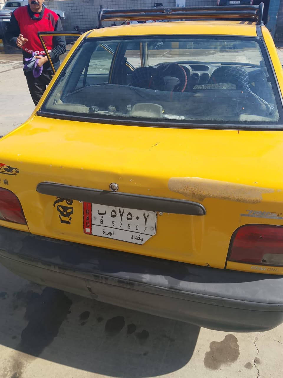 السلام عليكم سايبا موديل 2012 
كير مبدل جديد مكينه تبخير 
بأسمي سياره رقم بغداد سعر 22 ورقه بيها مجال 
مكاني الاعضميه 
اتصال برقمي ***********
