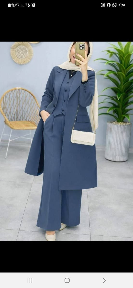 تم تكرار الموديل لكرثرة الرغبه عليه
💢💢💢💢💢ازياء باريس💢💢💢💢💢
مستمرين بتزويدكم اجمل الموديلات والاطقم النسائيه بالالوان الموضحة اعلاه .....
قاط مكون من 3 قطع !!!!
يلك مع بنطرون مع ستره 
يلك طوله 65
سترة طولها 80
بنطرون 103 
نوع القماش مازراتي رسمي ايطالي 

للحجز والاستفسار مراسله الصفحه


**إذا كنت صاحب هذا الإعلان وتريد حذفه لأي سبب، رجاءا أرسل رسالة إلى الدعم الفني**