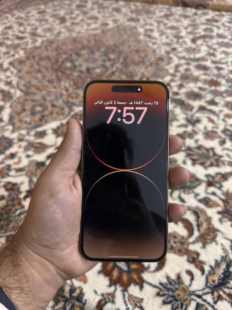 سلام عليكم جهاز 14 برو ماكس لون ذهبي جهاز مكفول ممبدل بي اي شي اخر تحديث مكاني بصره شارع الوفود للا ستفسار ***********👉السعر 950
