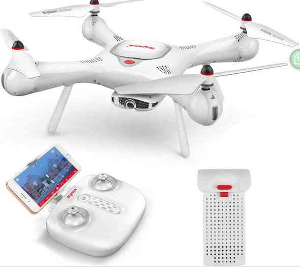 السلام عليكم 
شباب درون syma x25pro
طيران ارتفاع 200متر 
بعد 1كيلو
رجوع ذاتي 
خاصية تحديد المواقع 
دقة الكاميرا 720p
كاميرا متحركة 180درجة
السعر 55وبيها مجال للشراي 
للاستفسار: *********** فقط واتساب 
متوفر توصيل جميع محافضات العراق
