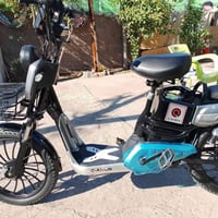 دراجة كهربائية • شحن • حله ناحية النيل