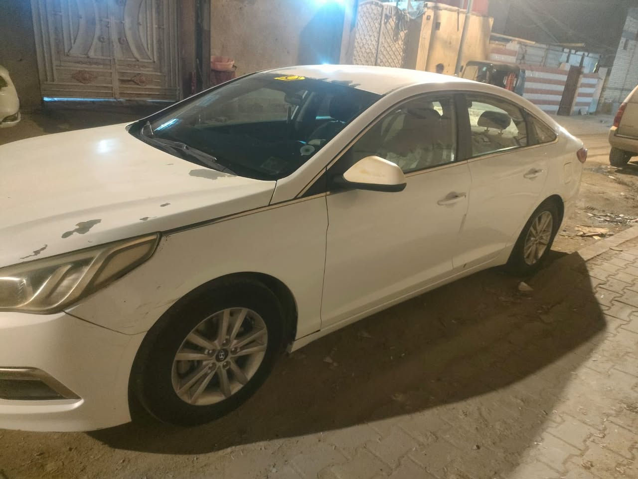 سلام عليكم سوناتا 2015  رقم بصره تحويل ثاني يوم وارد امريكي ضربه خنطه ماواصله لسبير السعر 95 وبيها مجال هاتف ***********
