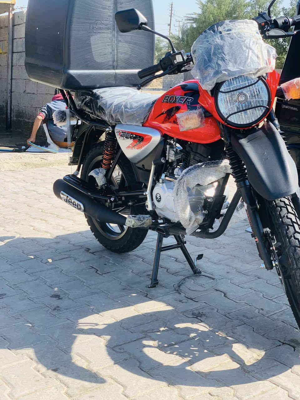 سلام عليكم تدرجه بوكسر موديل ٢٠٢٥ درجه عله وضع الشركه  صرله ١٥ يوم منزله   بعده بليلون ملته ما مشيه ولا مشتغله دلفري ابدد درجه اشريته وريد اشتغل به وما دبرت شغل  وريد ابيعه درجه مرقمه رقمه اربيل بعده حته بسم شركه متكلفك  هوي تكلفك التحويل ملته ١٢٥ الف ) المكان درجه بغداد المحوديه  رقم ***********) وبي وتساب  السعر ملته خبرني او ترسلني وتساب وبيك خير ودالل. غير متوجد عل فيس
