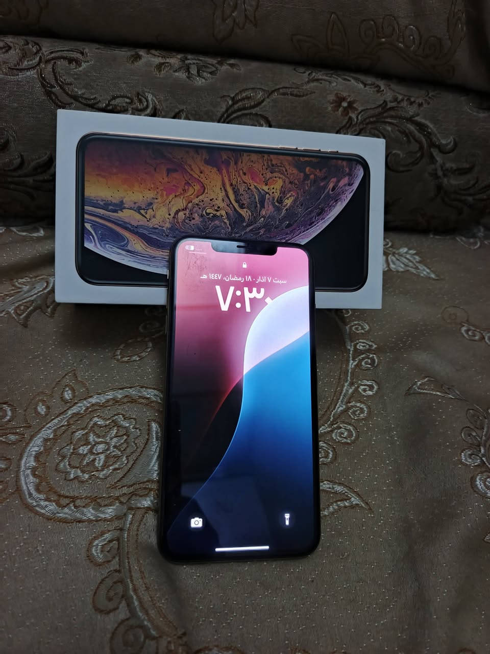 سلام عليكم اكس ماكس مبدل شاشه اصيله 3 خيارات فيس ايدي متوقف بطارية 80 ذاكرة 256 جامه الكاميرا الخلفيه مكسوره بس الكاميرا واضحه مابيه شي سعره 150 مكاني كربلاء حي العامل ***********
