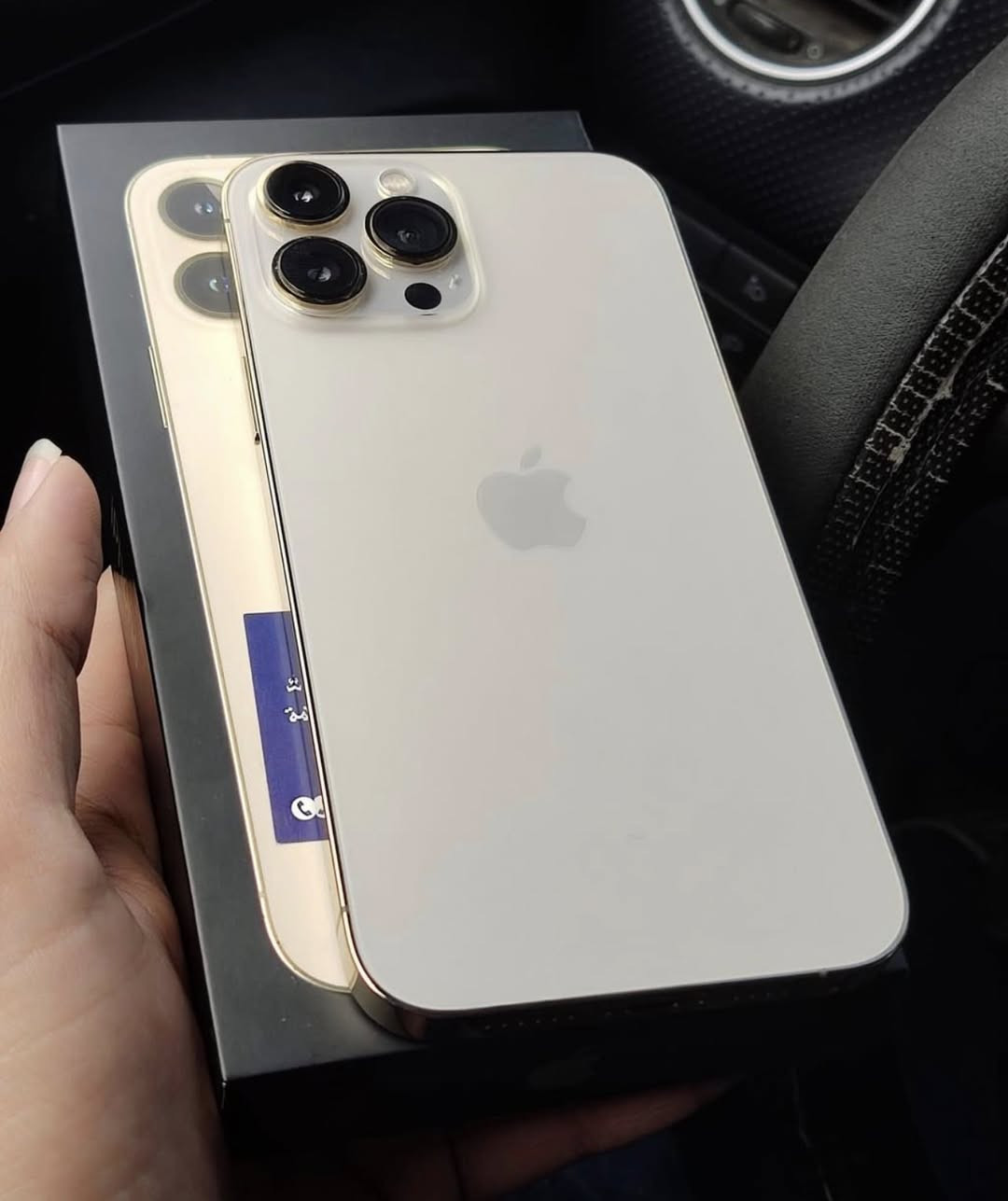 📱 iPhone 13 Pro Max
▪️ الذاكرة: 256GB

▪️ نسبة البطارية: 86

▪️ الجهاز: شراق اوسط 

▪️ نظافة الجهاز: نظيف جداً

▪️ وياه كارتونه مطابقه 
📦 السعر: 680 الف قفله

📍 الموقع: بغداد – المنصور متوفر توصيل

📞 للتواصل واتساب/***********

