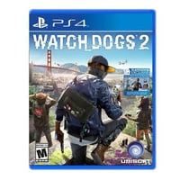 بلاي4 سليم • يدين تحكم • قرص Watch Dogs2