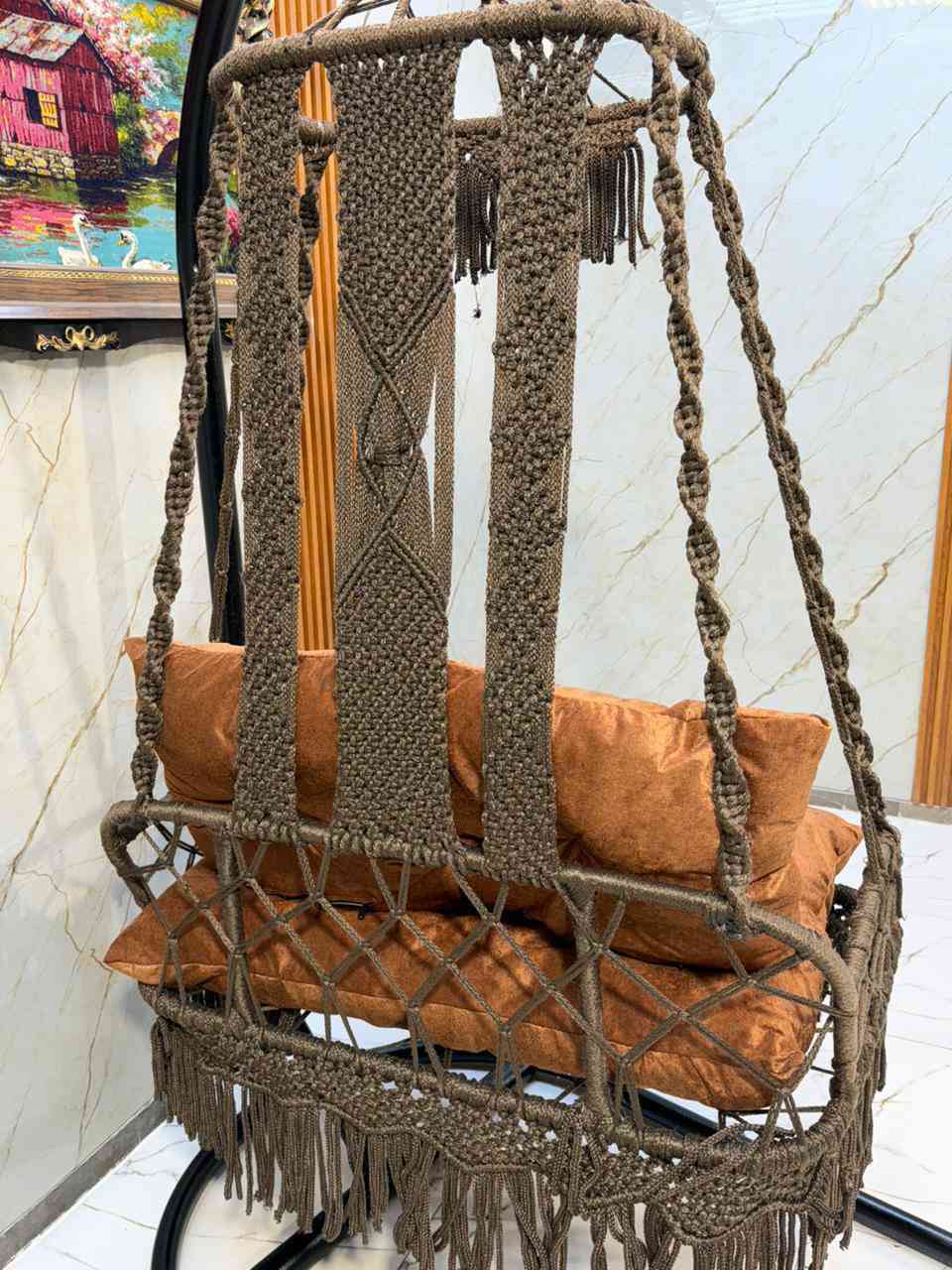 #مرجوحة_عش_متنوعة

توصيل داخل بغداد  5 اطراف 10 
جميع  المحافظات 25 الف 🚚🚛

موديل #ايراني 
بدون شد 🚫


**إذا كنت صاحب هذا الإعلان وتريد حذفه لأي سبب، رجاءا أرسل رسالة إلى الدعم الفني**