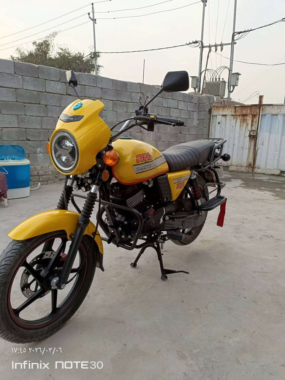 دايون 2026 اوراق سكنر وكيل السلامي صارلها شهرين من طالعه دراجه كفاله عامه من الشخط جديدة الشكل القديم مكينه 200 كتابه حمرة الاصلي السعر 1675 مليون وستمية وخمسة وسبعين وبيها مجال للشراي موجود نت واتصال *********** المكان بابل الحمزة الغربي.
