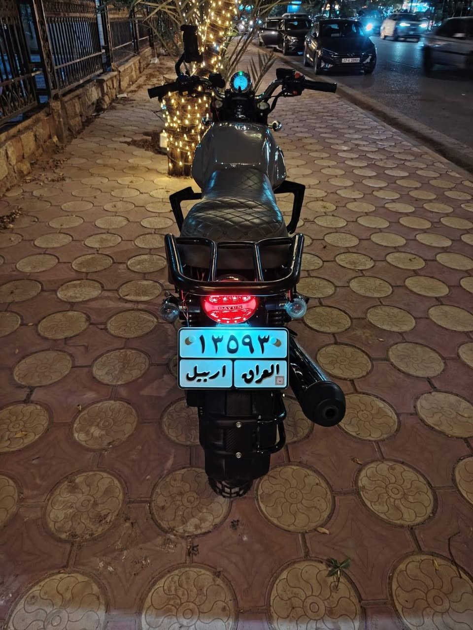 للبيع دراجه دايوان LATTE موديل 2025 ماشيه قليل الدراجه رقمها اربيل شبه جديده السعر مليونين و500 للتواصل ***********
