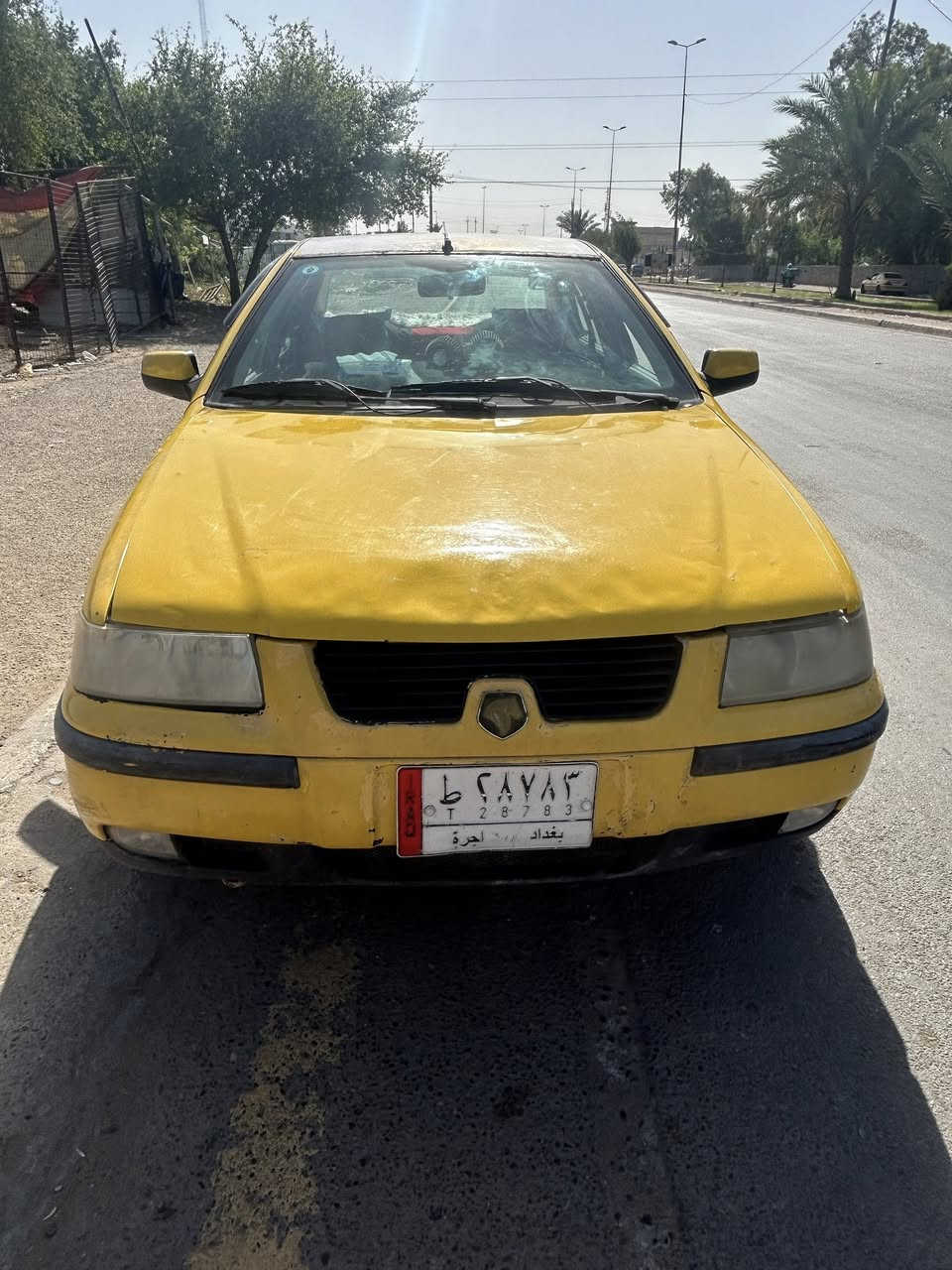 السلام عليكم سمند للبيع مديل ٢٠٠٩ سياره جاهزه وحلوه ومصفره هيه وغرامات وبسمي سنويه لل ٢٠٢٨ المكان الشرطه الرابعه  *********** السعر ٢٣ وبيه مجال حك لجيه
