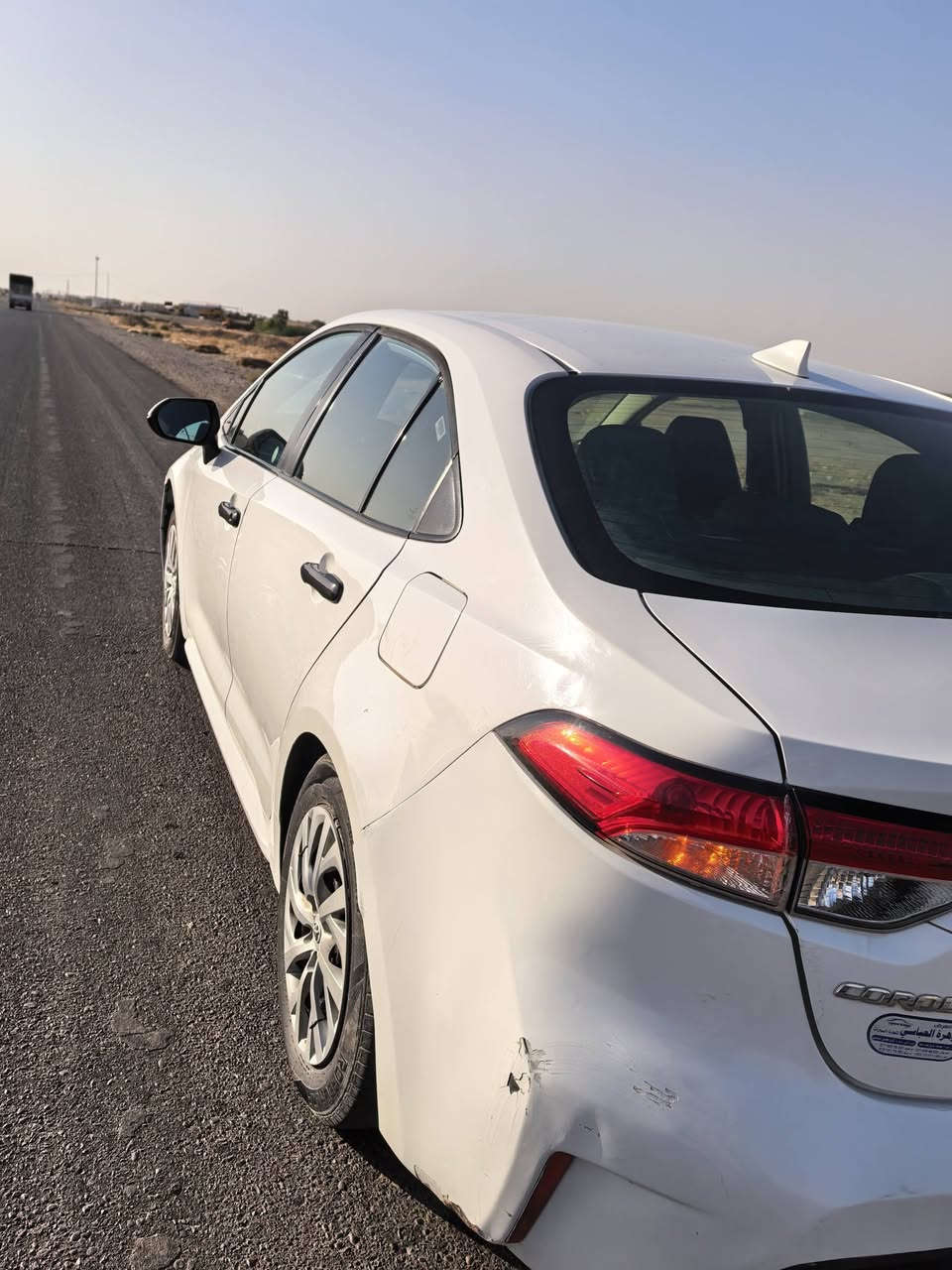 كورلا 2021 ضرر بنيد فقط   تخم تايرات وصدر  جديد تفصيخ تبريد تدفئه شرط  محرك شرط مكاني سامراء  السعر 130 وبيها مجال قليل لشراي     الاتصال***********
