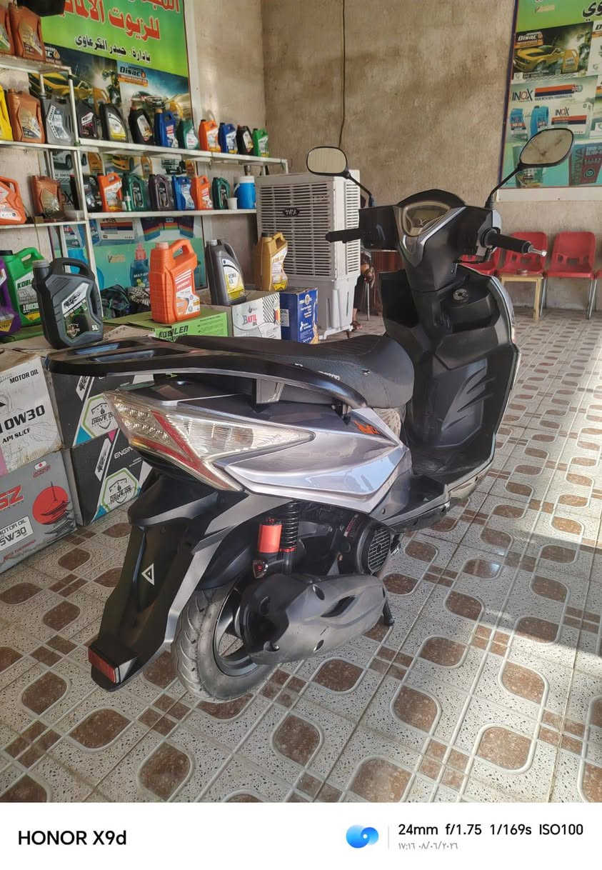 دراجه سكنس للبيع موديل 2025 اخت الزيرو ماشيه 6 الف كفاله الدراجه اسويجين صار الها 7 اشهر طالعه من المعرض السعر 700 وبيها مجال  : ***********

