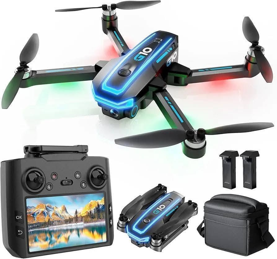 درون G10
كامره 4K
ارتفاع ١٥٠ متر
مدا ٨٠٠ متر

GPS

رجوع ذاتي

تثبيت الصور بنظام Els

وحده تحكم شاشه FHD مقاس 4,5بوصه

دبل بطاريه ٤٥ دقيقه طيران

نقل الصور 5G

وضع بدون رأس

نظام اتبعني

التحكم بلاشاره

تحديد مسار
السعر 100 الف

يوجد توصيل *********** وات ساب
