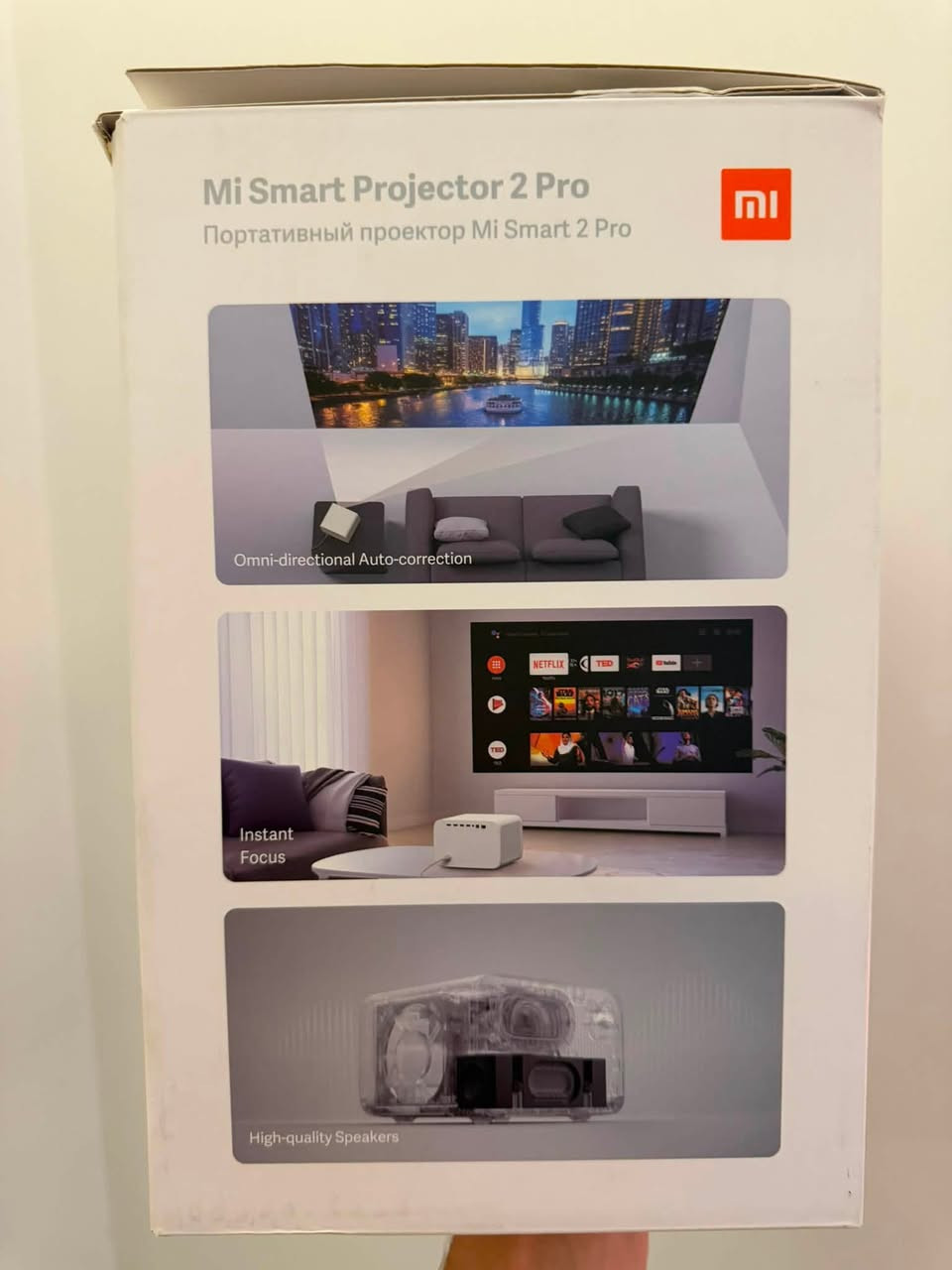 من رخصة الادمن للبيع داتا شو أصلي من شاومي
Xiaomi Mi Smart Projector 2 Pro

للمهتمين بالداتا شو الأصلي والماركات المعروفة ✨
الجهاز مستعمل استعمال بسيط جداً، نظافته 100/100 وحالته ممتازة، مع الكارتون الأصلي.
صورة واضحة وصوت قوي، مناسب للأفلام والمباريات والألعاب والاستخدام المنزلي.

السعر: 800,000 دينار قفل
📞 للتواصل: ***********

الفحص موجود، والجاد يتواصل
