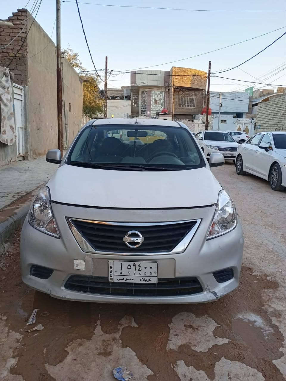 السلام عليكم
نيسان صني مديل 2013
كير مكينه حداديه جدد
تخم تاير
السياره بيها جاملغ خلفي
 والباقي كفاله
***********
مكان نجف
سياره جاهزه مجهزه كبل للشارع
غير متواجد ع فيس
مكلف بل نشر
السعر ٦٧ وبيها مجال
