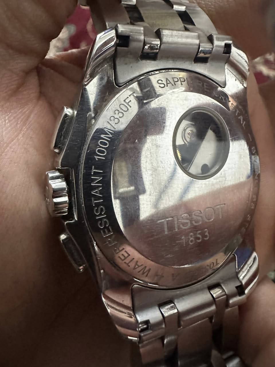 تيسوت قطر ٤٨ كرونو كراف اوبن باگ كيس
سير حديد. 
نضافة ممتازة 
اصدار ٢٠١٦
كرونوكراف 
ست اميال نضام جدا معقد 

للتواصل 
***********
