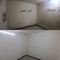 خلفة صبغ + تصليح + طلس + ركم جبسن + طلس عام جبسن + تنعيم وسنفرة + عمل ...