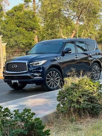 انفنتي Qx80 2024 فول مواصفات 🔥 ممشى ٣٦ قطعتين صبغ  صور الحادث موجودة ا...