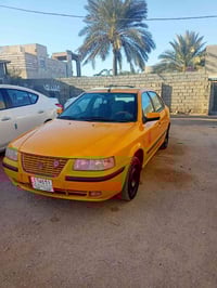 سياره سمند مديل 2017  للبيع  مكفوله من حادث بس دحچه خفيفه بيها  السيار...