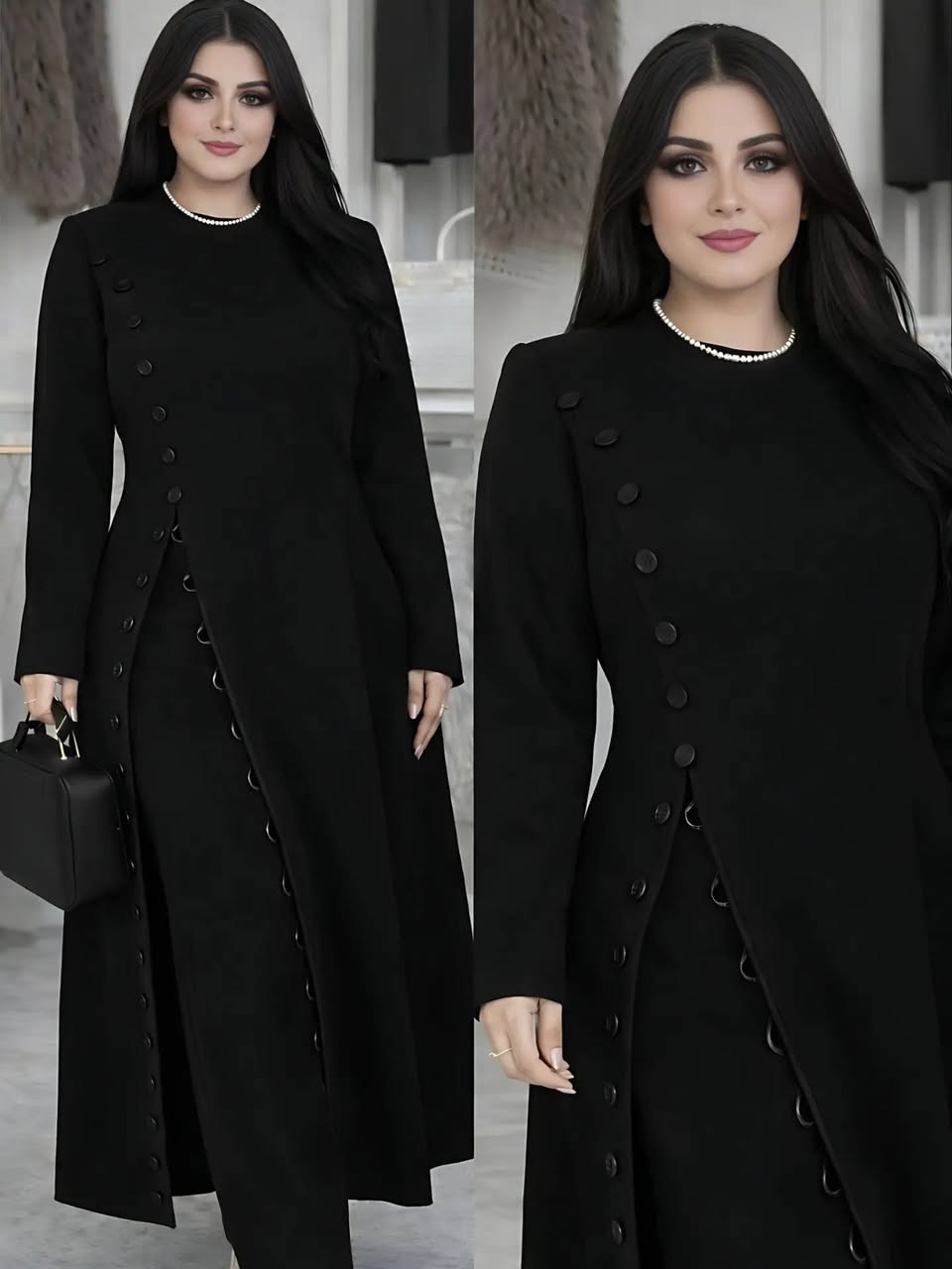 ⁨ لوحه فنيه طقم العيد لكل امرأة راقيه .
طقم قطعتين . قماش لينين جكار ايطالي .
من ارقى وأفخم الاقمشه الصيفيه الايطاليه .
طول الكيلوت 105 سم عرض 28 سم
طول الجاكيت 130 سم مبطن بالكامل
قالب راهي .
 القياسات 42 44 46 48 50 52
مع ضمان الفحص بحضور المندوب
للحجز خاص متوفر توصيل لجميع المحافظات


**إذا كنت صاحب هذا الإعلان وتريد حذفه لأي سبب، رجاءا أرسل رسالة إلى الدعم الفني**