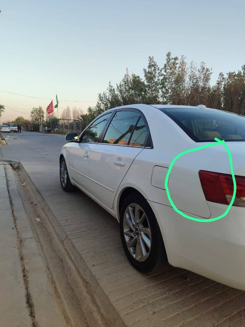 . سوناتا🚘2008 وارد امريكي حادث ربع بنيد وربع من الجاملغ مصلح نفسه والباقي مكفول ليبل واحد مكينه (6)  لا صرف ولا بخار تكشير بيها قليل شوفت عينك سلايت منضومه تبريد جديد ثلج❄️ تخم تاير جديد ويل كب حتى السبير رقم بغداد انكليزي باسمي تحويل ثاني يوم سياره استخدام شخصي  العنوان ..وبالعافيه ع الياخذهاا ..السعر..95..$
النجف لاشرف .... *********** ابو فهد
