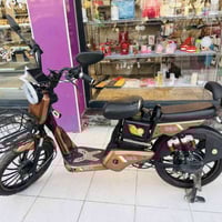 دراجه شحن 4 سرع  نضيفه كلش  كامله مابيه كل نقص  السعر 250 عنوان حسينيه...