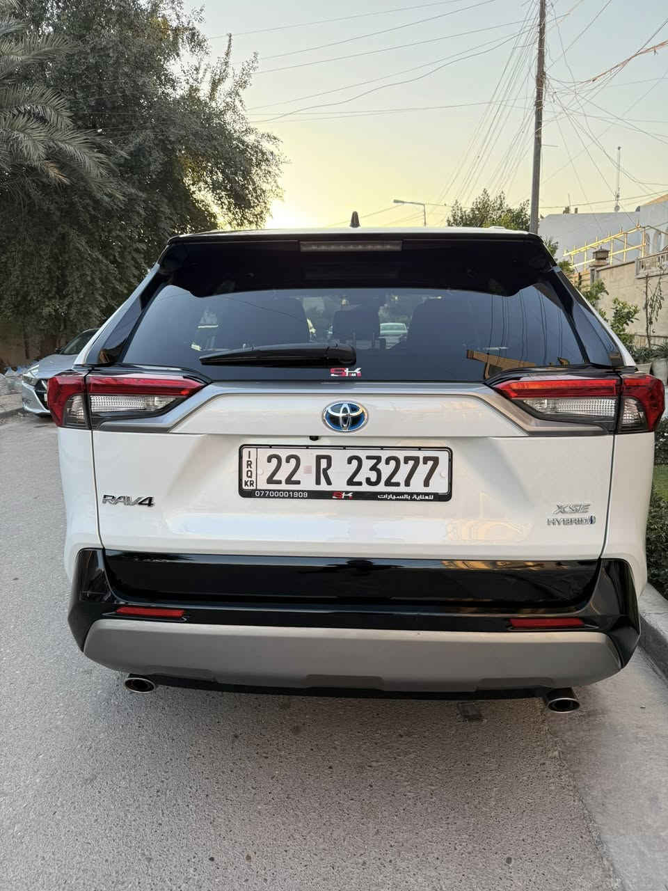 راف فور 
موديل 2024
الفئهxse 
 هايبرد 
سياره دخول. جديد. 
رقم اربيل . 
بدون حادث سياره كلين 
مكاني بغداد المنصور 
السعر 32500الف دولار 
  

مكاني. بغداد المنصور 
. 
فول مواصفات واحد على واحد 
الي. يحب.  يتصل. 
***********
***********
