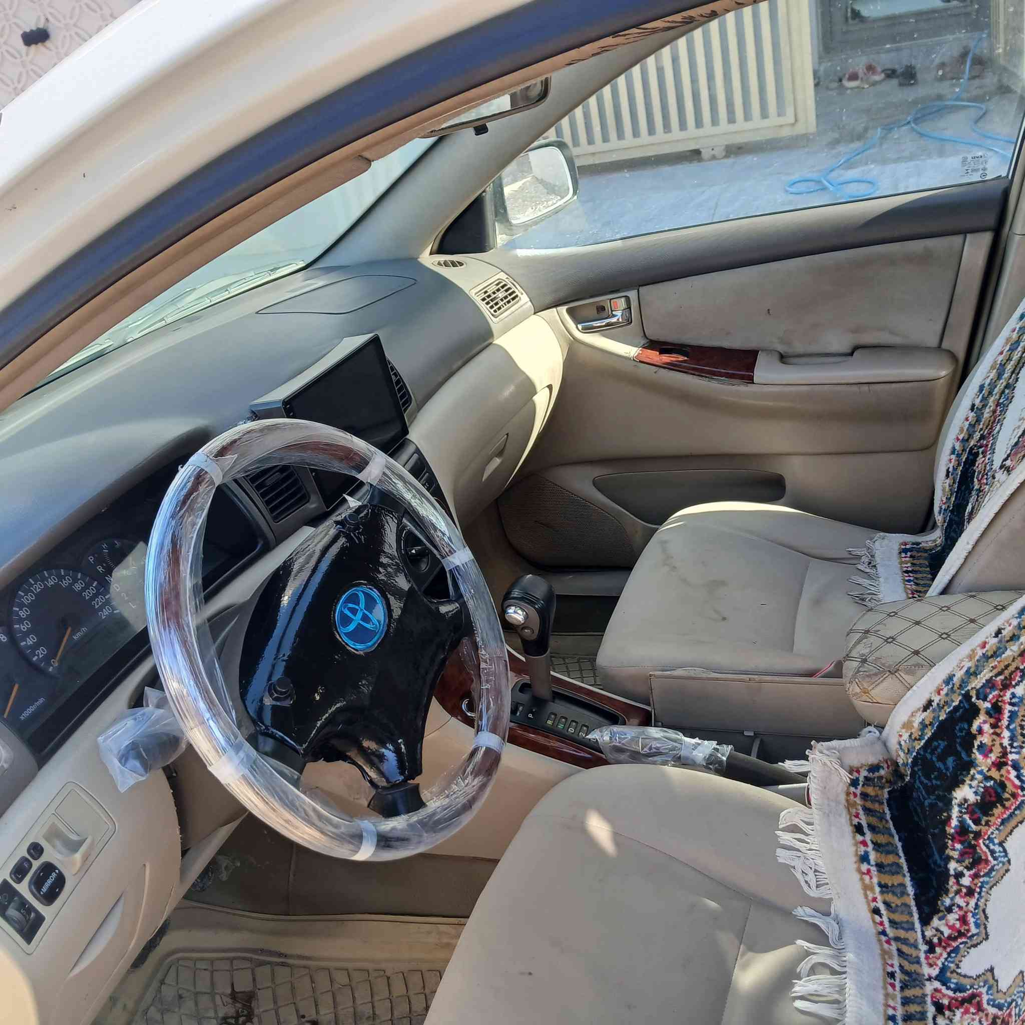 بيكاجيو ٢٠٠٧سياره ماتصرف عليها ألف دينار جاهزه كامره حساسات خلفيه مري قلاب للمراوس فقط ***********للستفسار
