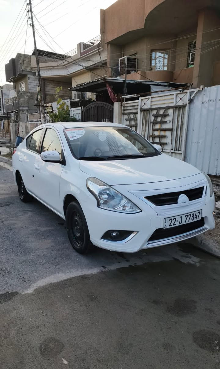 السلام عليكم نيسان سني مصري للبيع رقم اربيل تحويل ثاني يوم بأسمي السياره هزه وسنويه جديد  مكفوله من الصبغ والتبديل  ماشيه 47 الف موديل 2023 تبريد خلفي اربعه جام كهراباء تحكم مري اشاير مري شاشه بلادي السعر 122 وبيهه مجال ***********
