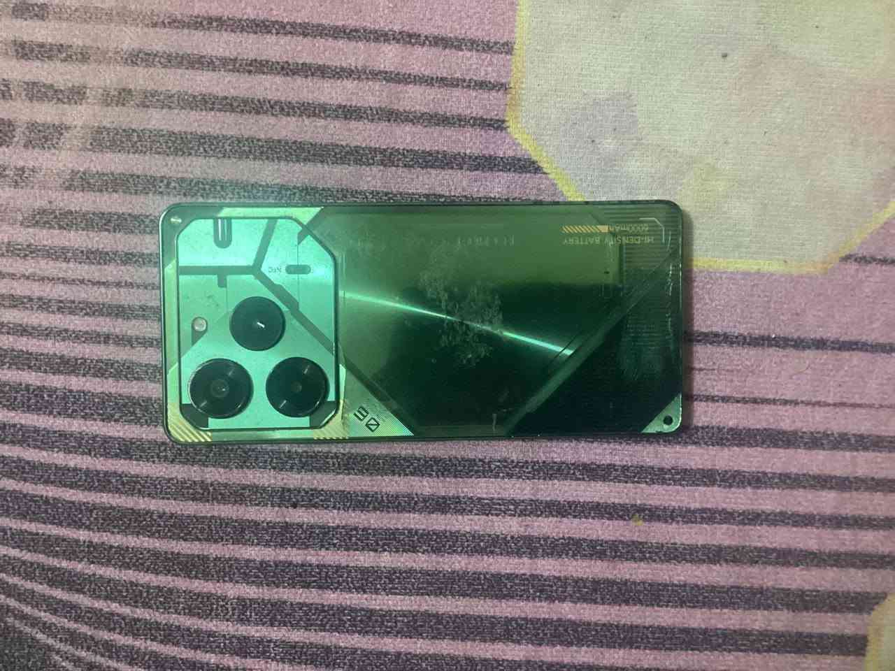 Tecno pova 6 pro 5g
ذاكره 256 عشوائيه 12+12 بطاريه 6000 
سعر 120 و بي مجال 
بي خط بلشاشه ما مأثر 
باقي التفاصيل خاص


**إذا كنت صاحب هذا الإعلان وتريد حذفه لأي سبب، رجاءا أرسل رسالة إلى الدعم الفني**