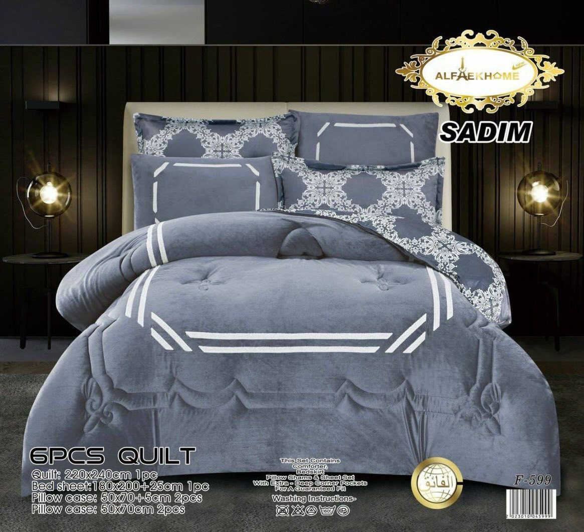 عروضنا مع داڤانا للمفروشات
  
لحاف نفرين 6 قطع مخمل فرو 

السعر : 50لف فقط 💫💫💫

✨ طقم مفارش نرجس – ALFAEKHOME ✨
اختيار أنيق يمنح غرفة نومك لمسة فخامة ودفء لا يُقاوم.

🔹 الخامة: قماش ناعم عالي الجودة بنقشة بارزة، مريح للنوم وسهل العناية
🔹 التصميم: لمسات بيضاء عصرية تناسب جميع الديكورات
🔹 عدد القطع: 6 قطع متكاملة
🔹 محتويات الطقم:
 • لحاف قياس 230×250 سم
 • شرشف سرير قياس 180×200 + 25 سم
 • 2 غطاء مخدة قياس 50×70 + 5 سم
 • 2 غطاء مخدة قياس 50×70 سم

🔹 مميزات إضافية:
✔ ملمس ناعم ومريح
✔ ثبات لون بعد الغسل
✔ عملي للاستخدام اليومي
✔ يعطي مظهر فندقي فاخر

🛏️ مثالي لغرف النوم العصرية والراقية

للحجز وألاستفسار : واتساب أو خاص 
*********** 

توصيل قطعة داخل كربلاء 3000
لكل القطعه المحافضات  5000 

خصم 10‎%‎ على طلبكم الثاني 

#مفروشات #ديكور_المنزل #اثاث_منزلي #اناقة_البيت #ديكور_راقي تصميم_داخلي افكار_ديكور اثاث_راقي بيت_الاحلام تجهيز_المنزل
مفروشات_العراق اثاث_عراقي عروض_العراق ديكور_عراقي كربلاء النجف بغداد الحلة البصرة السماوة الناصرية
توصيل_مجاني عروض_خاصة خصومات افتح_بيتك_بذوق البيت_الراقي الراحة_تبدأ_من_البيت ستايلك_يبدأ_من_البيت
