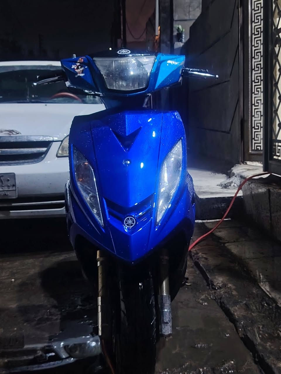 السلام عليكم هاي دراجة GTR 
كربائيات شغالة 💯
مبدل فقط بجم دراجة كفالة عامة 💙✨
كشن اسود مبطن يخبل 💯💙
زنون ابيض اشاير كلهة شغالة 💯✨
دبل امامي رياضي اصلي 💯💙
 دمامامات بل جنطة MAX اعلة درجة 
السعر 725 .الف. و بيهة مجال ادخل خاص و تدلل 🔝💙
***********
