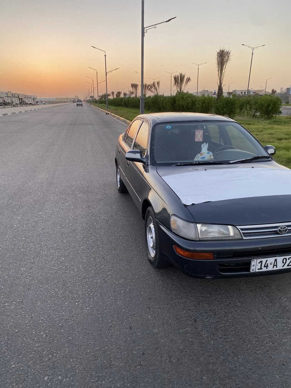 السلام عليكم كورلا 92 رقم بصره انكليزي باسمي سنويه 2030 مكينه 1600 حداده تخم تاير جديد تبريد شغال السياره معمره مكاني بصره ابو الخصيب *********** السعر 55
