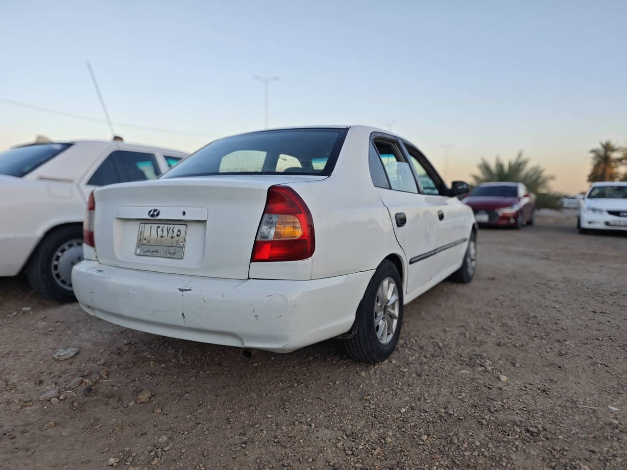 السلام عليكم
أكسنت موديل 2000
رقم كربلاء
تخم تايرات
كهربائيات كامله 
تحويل ثاني يوم 
حداديه ودبلات جدد ناعمه بشكل مو طبيعي 
محرك وكير مكفولات 
السياره محزمه 
بدون ضربه 
سعره 32
مكاني بابل مشروع المسيب قرب قاعده كالسو 
***********
